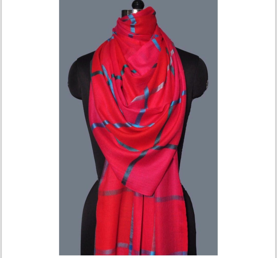 Cashmere Silk Blended Scarves 015